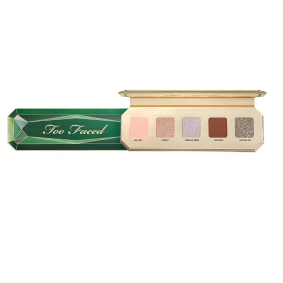⚫️ Too Faced Precious Gems Mini Eyeshadow Palette Limited Edition New In Box - Picture 1 of 12